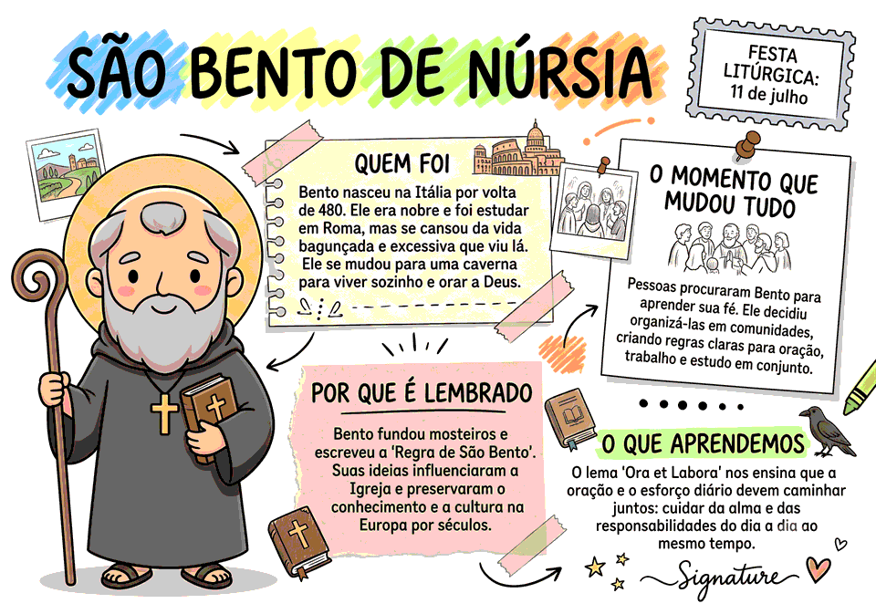 Mapa mental: São Bento